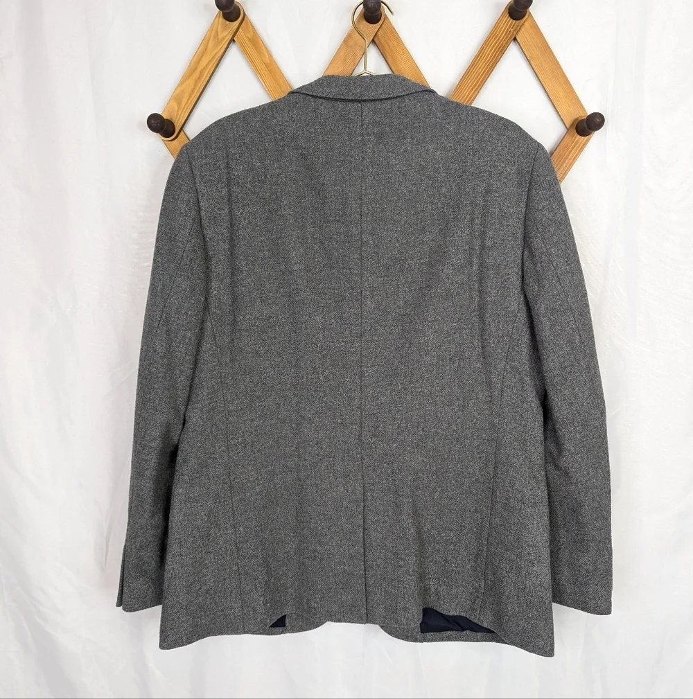 J. Crew Thompson Wool Blend Grey Sport Jacket Size 44R